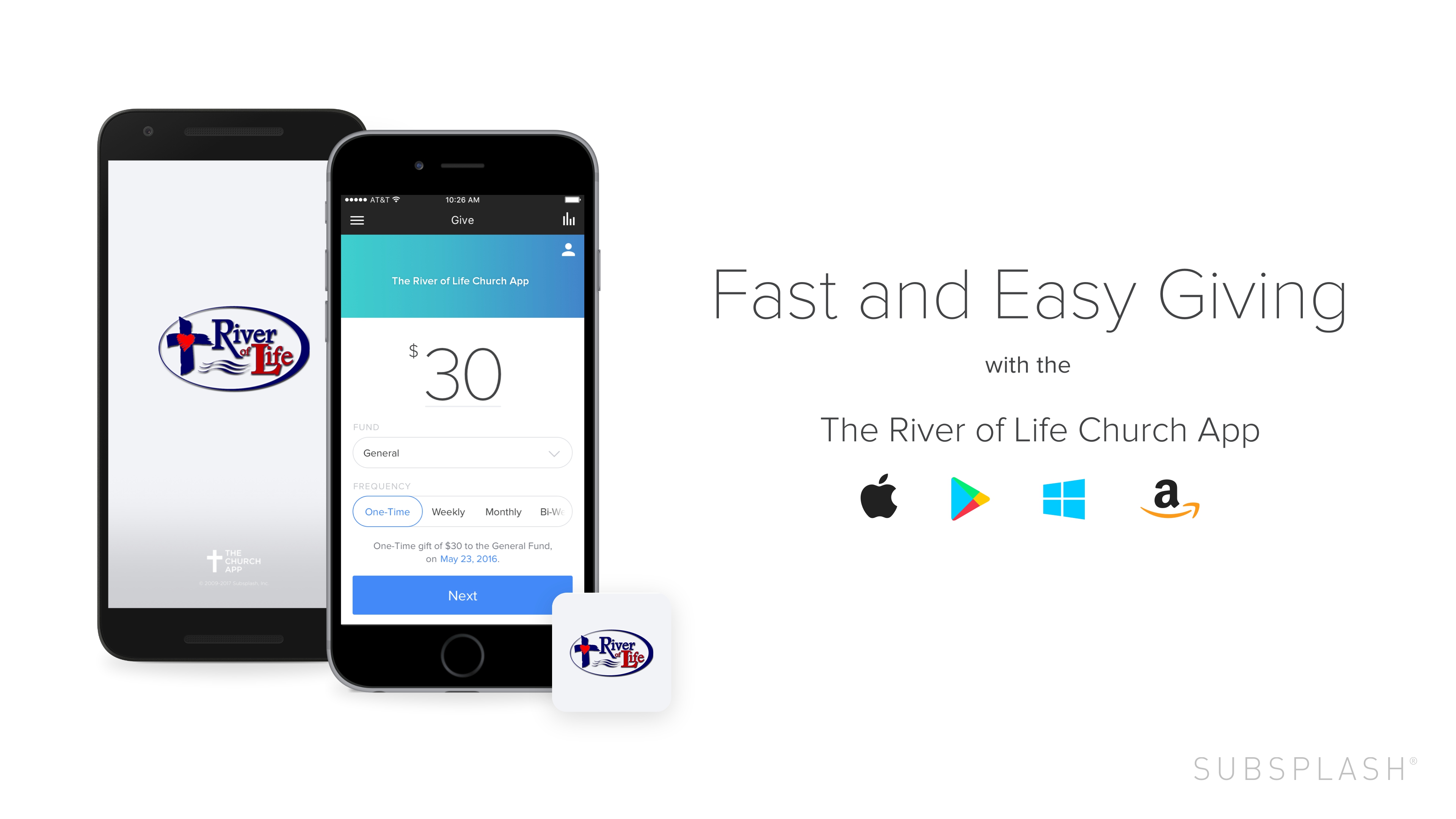 Click here to give online